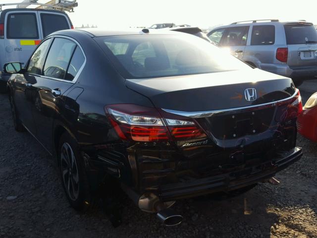 1HGCR3F81HA036191 - 2017 HONDA ACCORD EXL BROWN photo 3