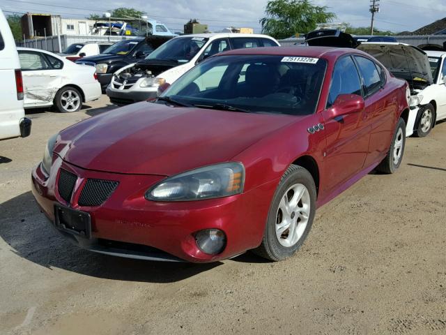 2G2WP552061214324 - 2006 PONTIAC GRAND PRIX მუქწითელი ფოტო 2