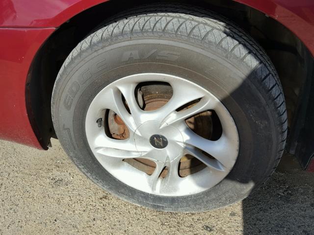 2G2WP552061214324 - 2006 PONTIAC GRAND PRIX მუქწითელი ფოტო 9