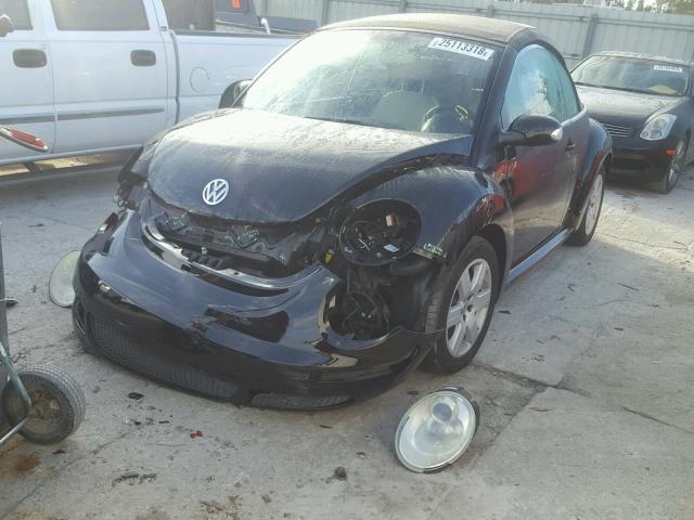 3VWRF31Y57M419817 - 2007 VOLKSWAGEN NEW BEETLE 黑色 照片 2
