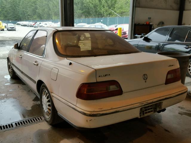 JH4KA766XNC018648 - 1992 ACURA LEGEND L WHITE photo 3