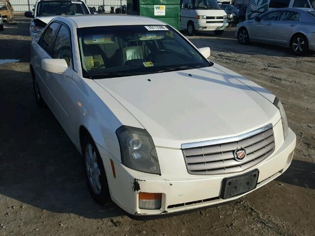 1G6DP567750155668 - 2005 CADILLAC CTS HI FEA WHITE photo 1