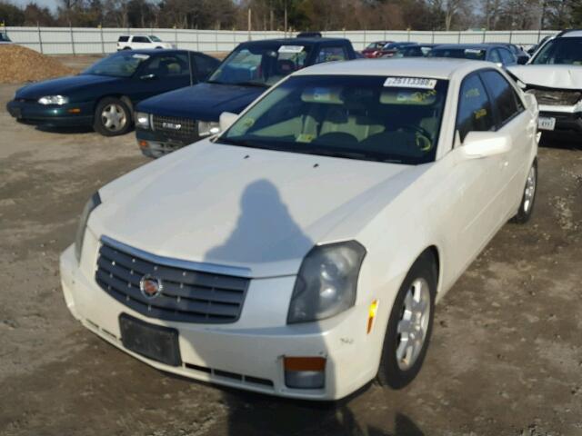 1G6DP567750155668 - 2005 CADILLAC CTS HI FEA WHITE photo 2