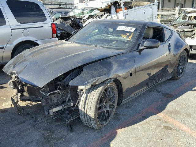 JN1AZ4EH5AM500927 - 2010 NISSAN 370Z BLACK photo 2