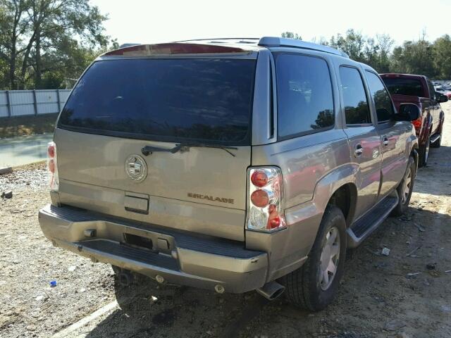 1GYEK63N52R114367 - 2002 CADILLAC ESCALADE L GOLD photo 4