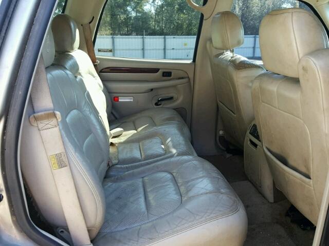 1GYEK63N52R114367 - 2002 CADILLAC ESCALADE L GOLD photo 6