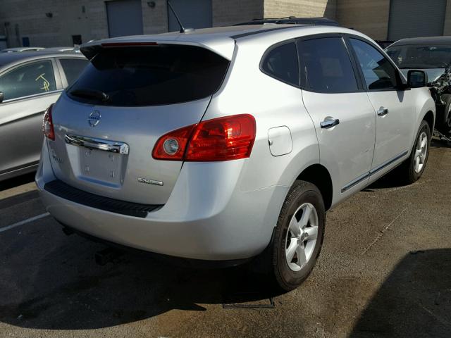 JN8AS5MT2CW255822 - 2012 NISSAN ROGUE S SILVER photo 4