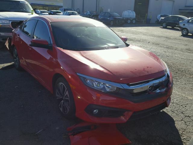 2HGFC1F7XGH650943 - 2016 HONDA CIVIC EXL RED photo 1