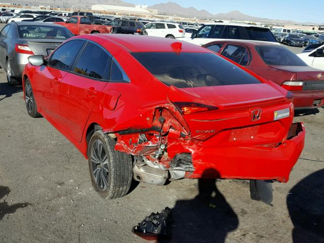 2HGFC1F7XGH650943 - 2016 HONDA CIVIC EXL RED photo 3
