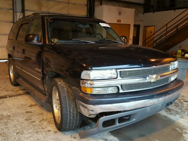 1GNEK13Z93J282757 - 2003 CHEVROLET TAHOE K150 BLUE photo 1