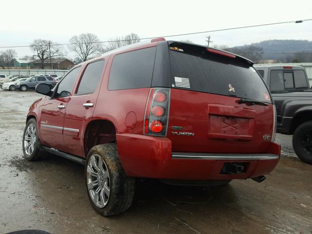 1GKS2EEF1CR238991 - 2012 GMC YUKON DENA RED photo 3