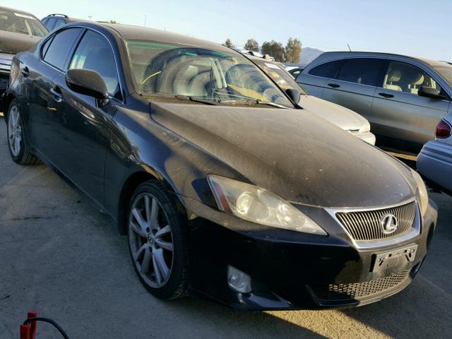 JTHBK262965004131 - 2006 LEXUS IS 250 BLACK photo 1