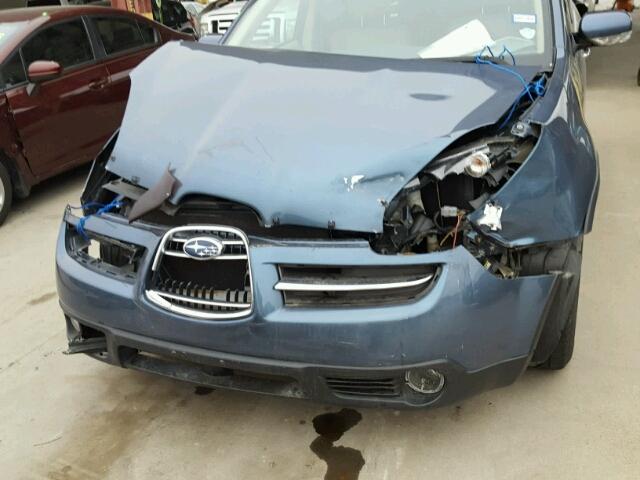 4S4WX83CX64428942 - 2006 SUBARU B9 TRIBECA BLUE photo 9