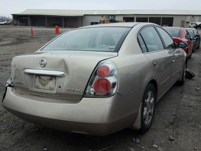 1N4AL11D95N451074 - 2005 NISSAN ALTIMA S GOLD photo 4