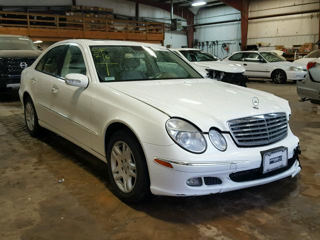 WDBUF56J66A788300 - 2006 MERCEDES-BENZ E 350 WHITE photo 1