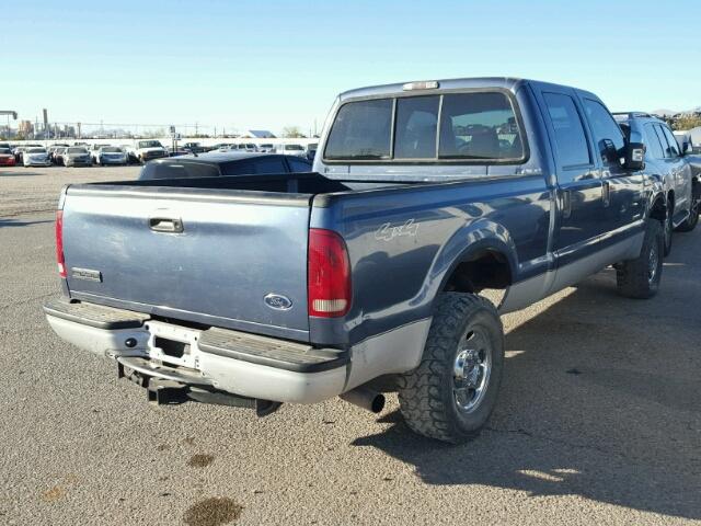 1FTSW21P86EC47745 - 2006 FORD F250 SUPER BLUE photo 4