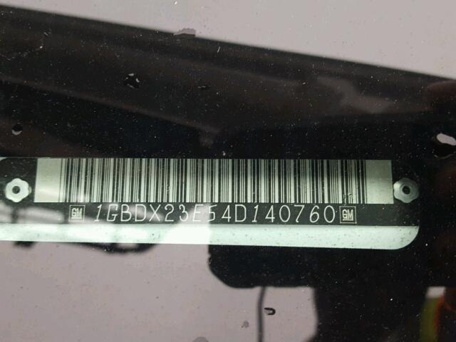 1GBDX23E54D140760 - 2004 CHEVROLET VENTURE IN WHITE photo 10