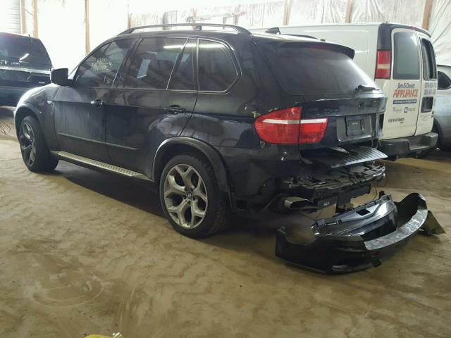 5UXFE83567LZ46399 - 2007 BMW X5 4.8I BLACK photo 3