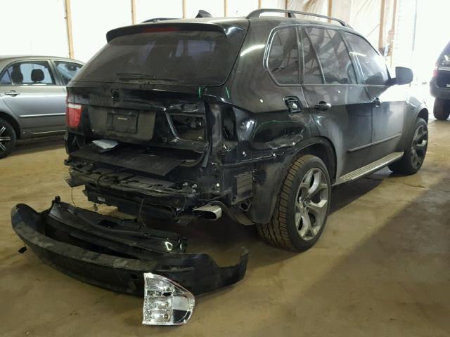 5UXFE83567LZ46399 - 2007 BMW X5 4.8I BLACK photo 4