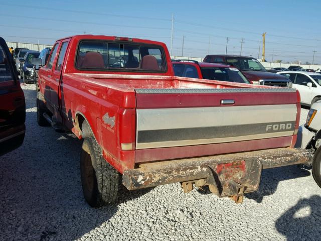 1FTJW35F4TEA16355 - 1996 FORD F350 RED photo 3