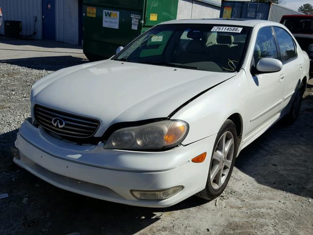 JNKDA31A62T000169 - 2002 INFINITI I35 WHITE photo 2