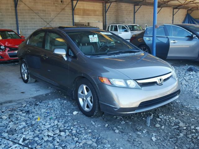 2HGFA16978H333159 - 2008 HONDA CIVIC EXL GRAY photo 1