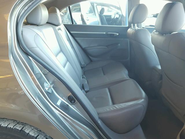 2HGFA16978H333159 - 2008 HONDA CIVIC EXL 灰色 照片 6