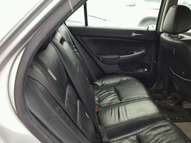 1HGCM66577A104739 - 2007 HONDA ACCORD EX SILVER photo 6