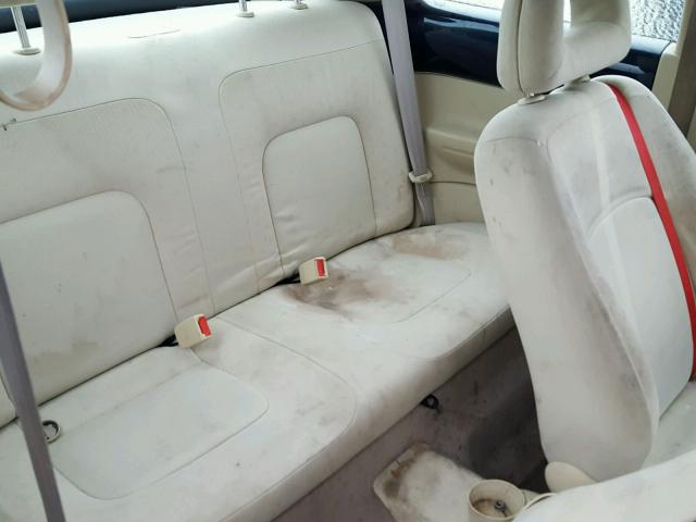 3VWBA21C6XM422563 - 1999 VOLKSWAGEN NEW BEETLE 蓝色 照片 6