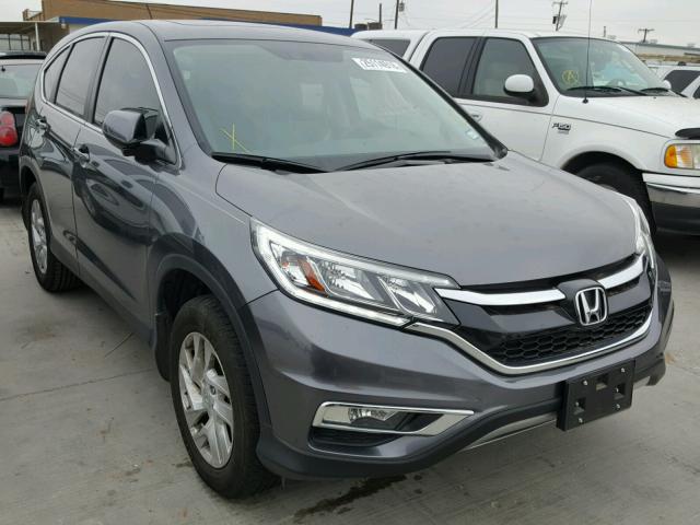 3CZRM3H55FG703069 - 2015 HONDA CR-V EX GRAY photo 1