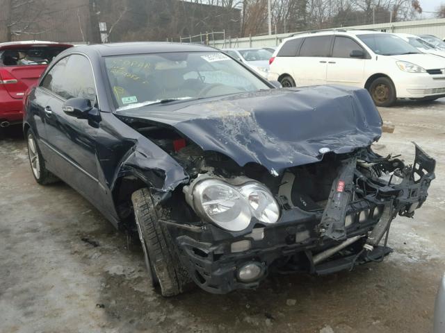 WDBTJ56H27F224316 - 2007 MERCEDES-BENZ CLK 350 BLACK photo 1