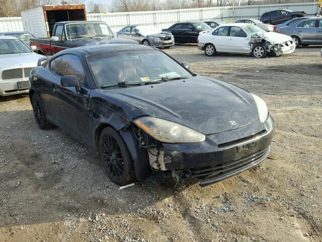 KMHHN66FX7U236981 - 2007 HYUNDAI TIBURON GT BLACK photo 1