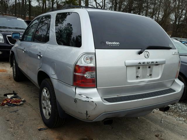 2HNYD18965H509720 - 2005 ACURA MDX TOURIN SILVER photo 3