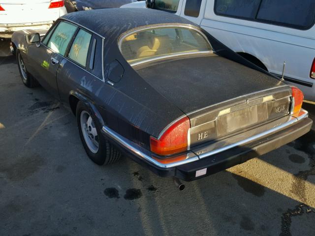 SAJNV5847CC107319 - 1982 JAGUAR XJS BLACK photo 3