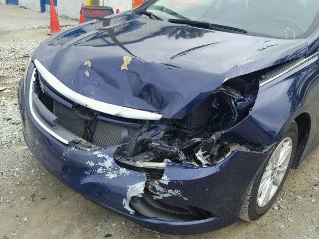 5NPEB4AC9EH887852 - 2014 HYUNDAI SONATA GLS BLUE photo 9