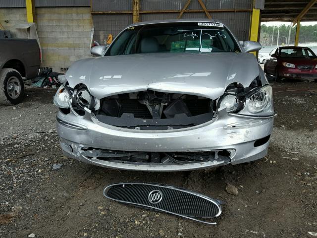 2G4WD582061242040 - 2006 BUICK LACROSSE C SILVER photo 10