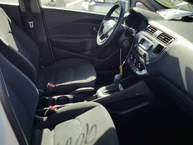 KNADM4A38D6249023 - 2013 KIA RIO LX Սպիտակ լուսանկար 5