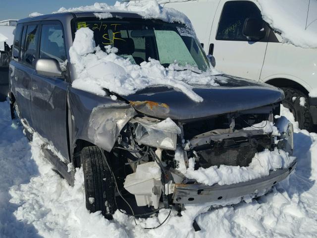 JTLKT324164043530 - 2006 TOYOTA SCION XB GRAY photo 1