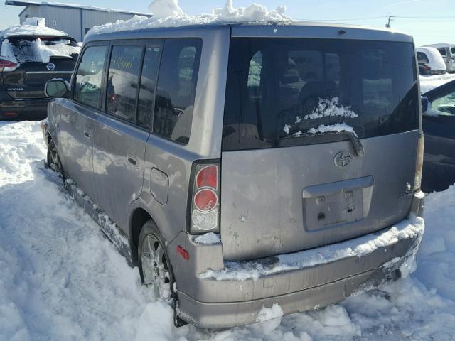 JTLKT324164043530 - 2006 TOYOTA SCION XB GRAY photo 3