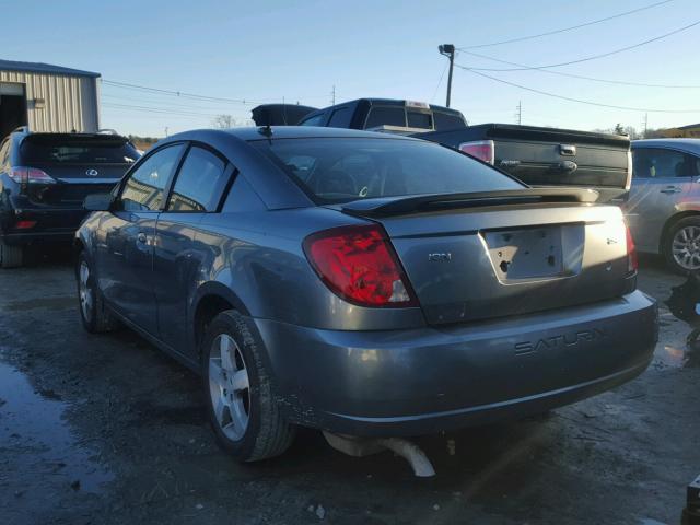 1G8AV15B37Z138251 - 2007 SATURN ION LEVEL GRAY photo 3