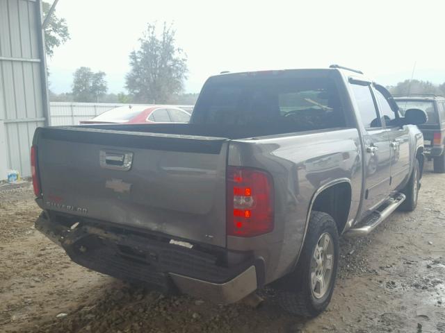 2GCEC13C571593233 - 2007 CHEVROLET SILVERADO GRAY photo 4