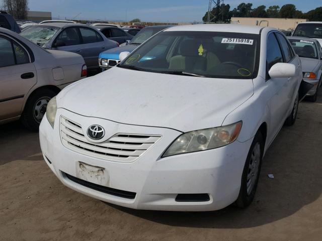 4T1BE46K29U897348 - 2009 TOYOTA CAMRY BASE WHITE photo 2