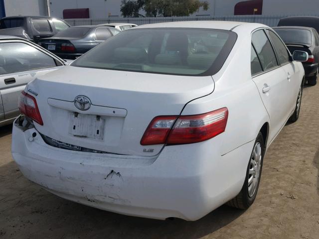 4T1BE46K29U897348 - 2009 TOYOTA CAMRY BASE WHITE photo 4