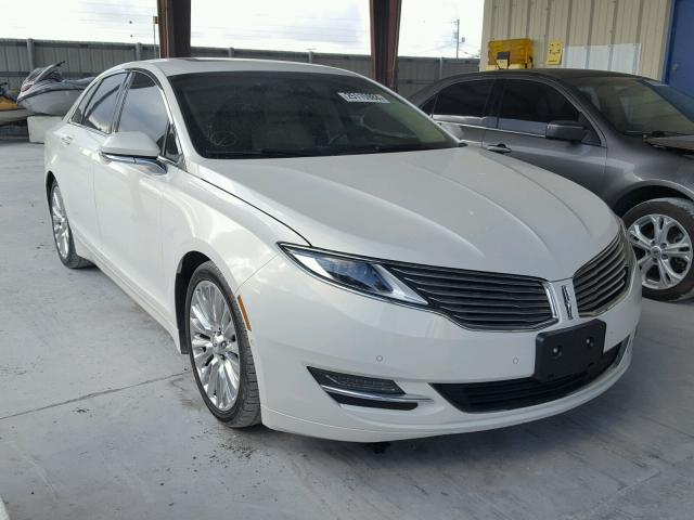 3LN6L2GK2DR801485 - 2013 LINCOLN MKZ Սպիտակ լուսանկար 1