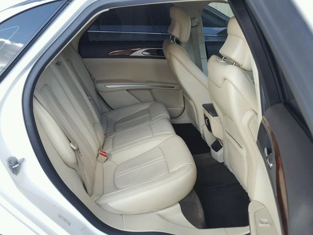 3LN6L2GK2DR801485 - 2013 LINCOLN MKZ Սպիտակ լուսանկար 6
