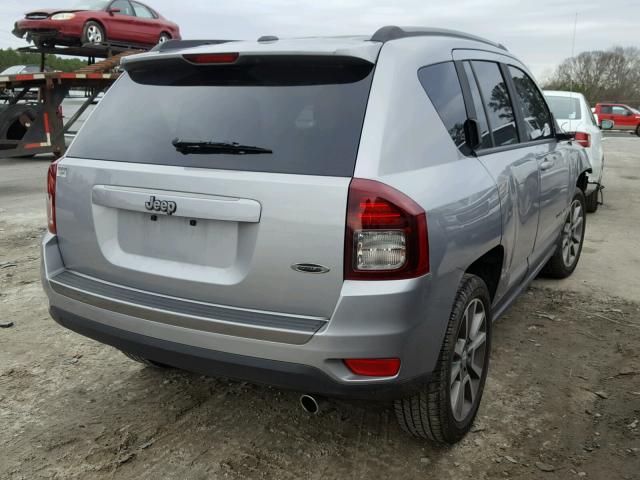 1C4NJCBA6GD806180 - 2016 JEEP COMPASS SP SILVER photo 4