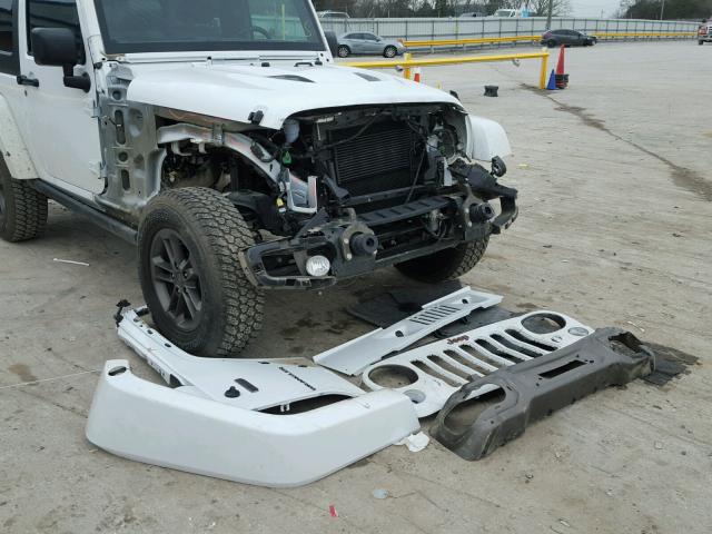 1C4AJWBG4GL227960 - 2016 JEEP WRANGLER S WHITE photo 9