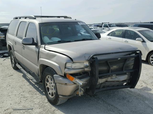 3GNFK16Z92G204589 - 2002 CHEVROLET SUBURBAN K TAN photo 1