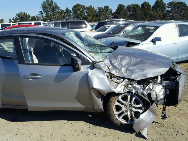 3MYDLBZV1GY121057 - 2016 TOYOTA SCION IA SILVER photo 9