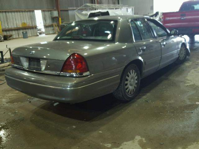 2FAFP71W72X157889 - 2002 FORD CROWN VICT GRAY photo 4